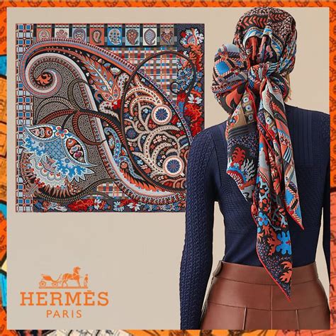 hermes paisley blossom